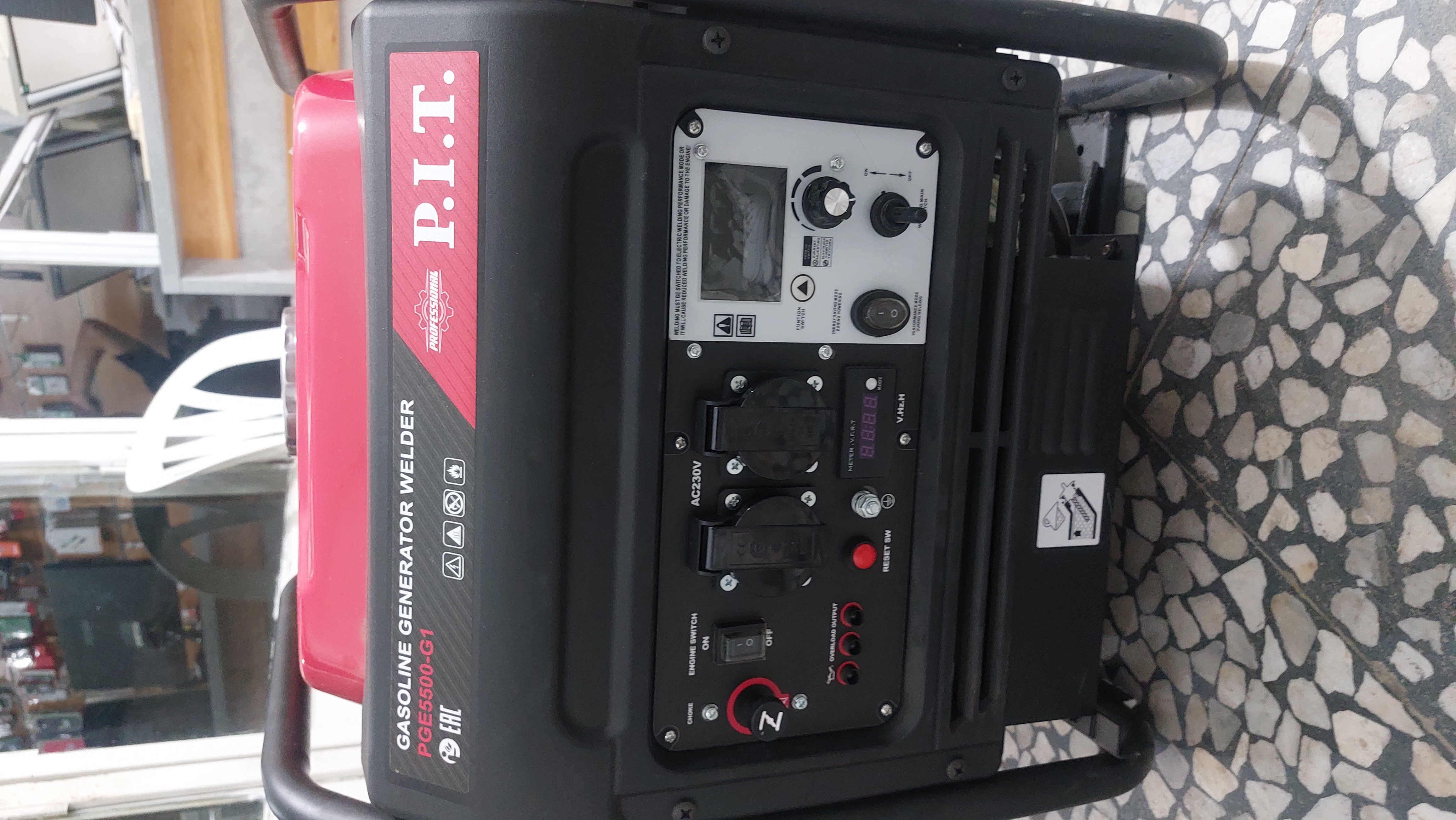 موتور برق ۵.۵کیلو وات برند. pit دستگاه جوش دار  مدل p.i.t pG5500_G1